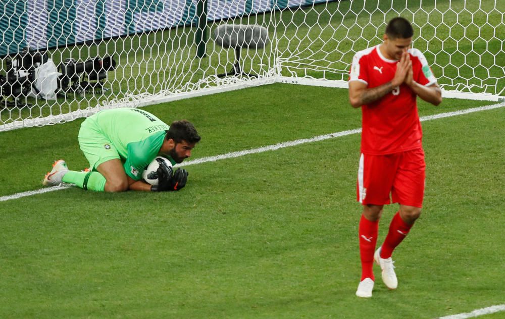 Mundial 2018: Las imágenes del Serbia - Brasil