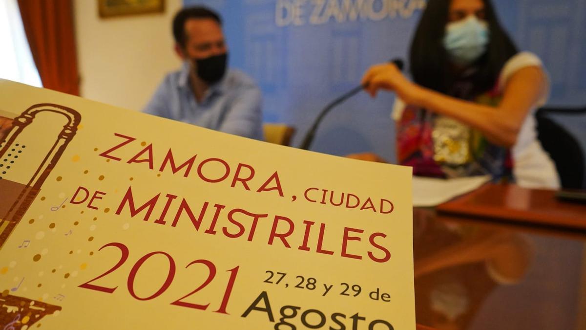 Cartel del Festival de Ministriles en Zamora.
