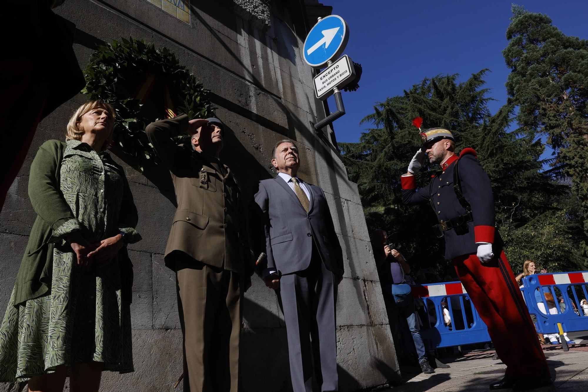 Parada militar en Oviedo para homenajear al Cabo Noval