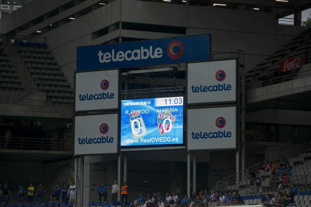 El partido Real Oviedo-UD Almería, en imágenes