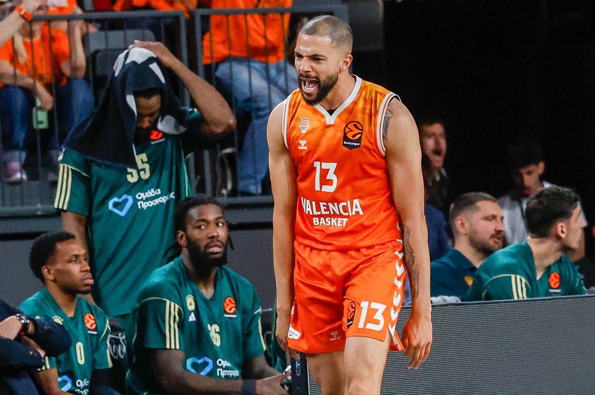 Valencia Basket- Panathinaikos, en imágenes