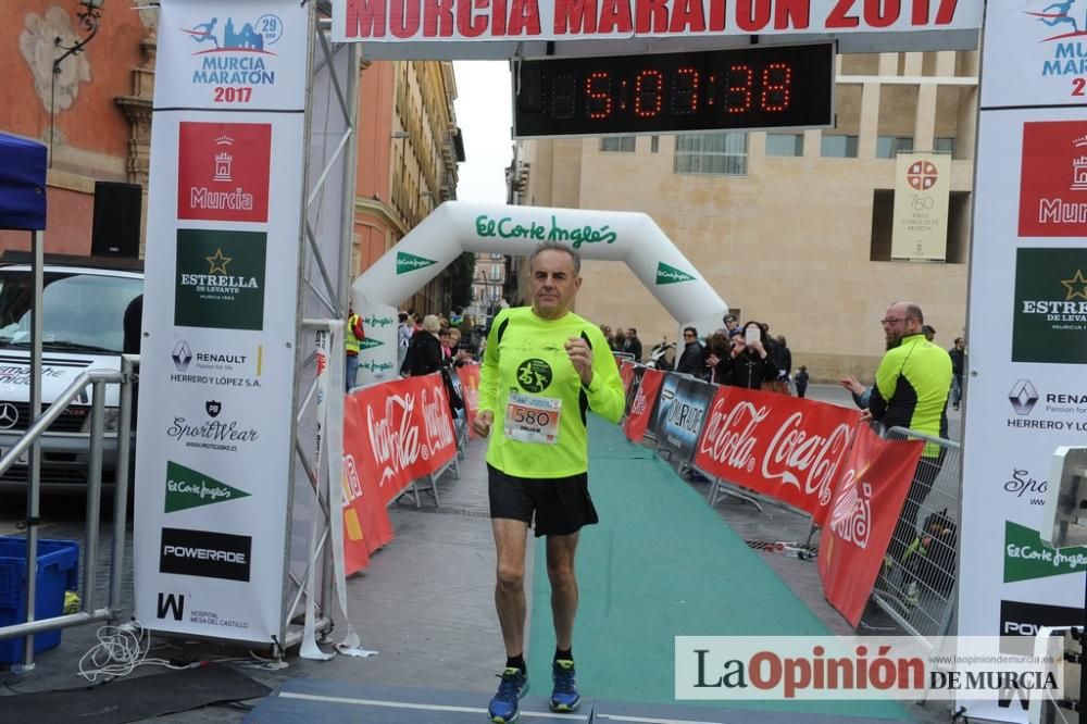 Murcia Maratón. Llegada a meta (1)