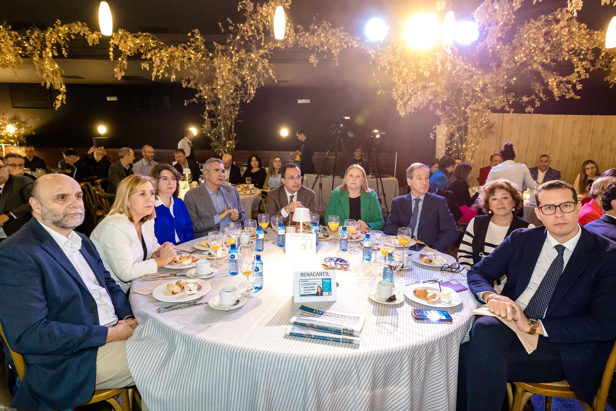 La Secretaria de Estado de Transportes, Movilidad y Agenda Urbana en el Foro Alicante celebrado en el restaurante El Maestral