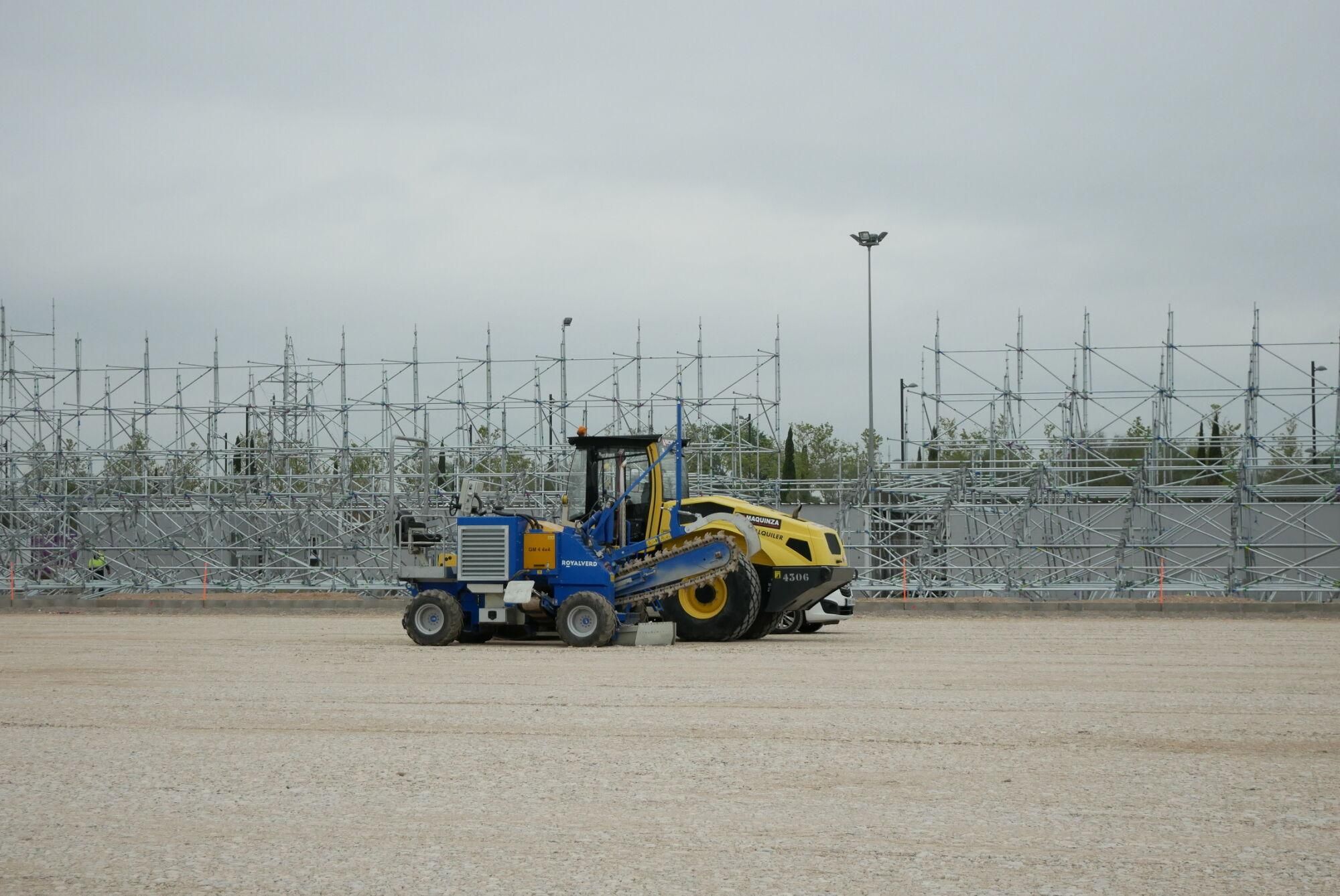 En imágenes | Así ha sido la construcción de la 'mini Romareda' 