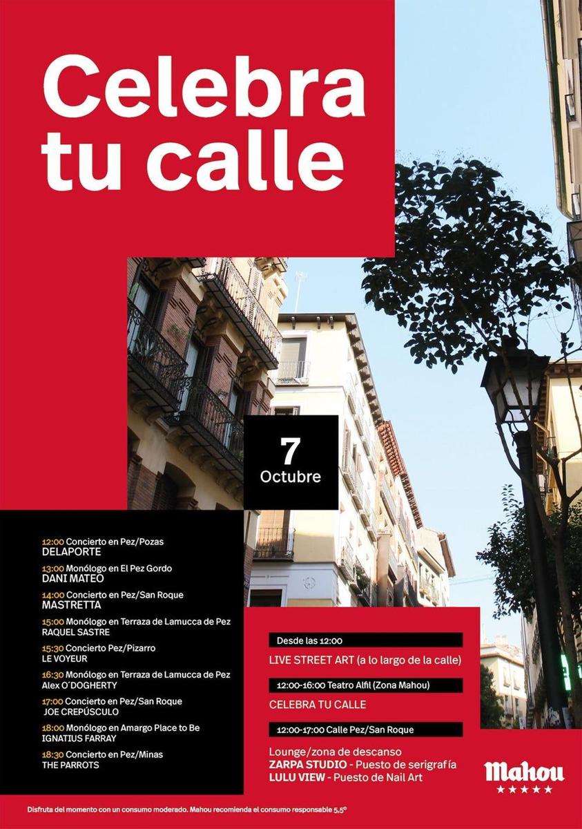 Planes de la semana: 'Celebra tu calle'