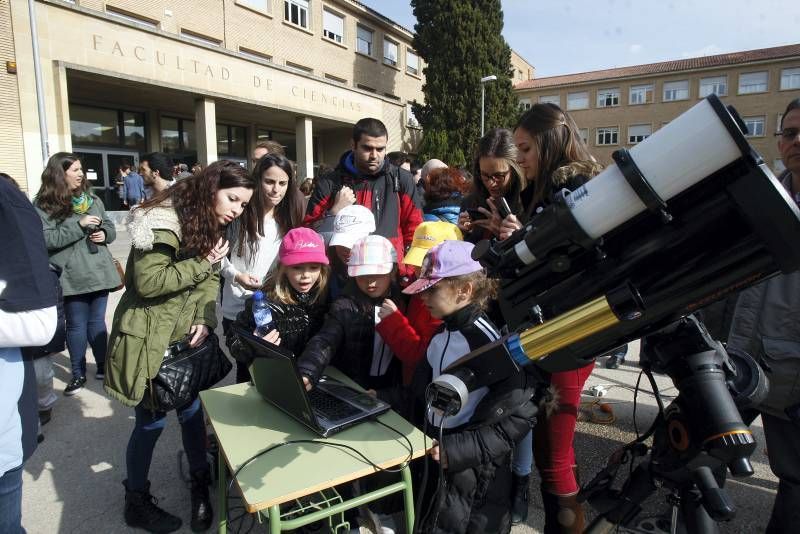 Eclipse solar en Zaragoza