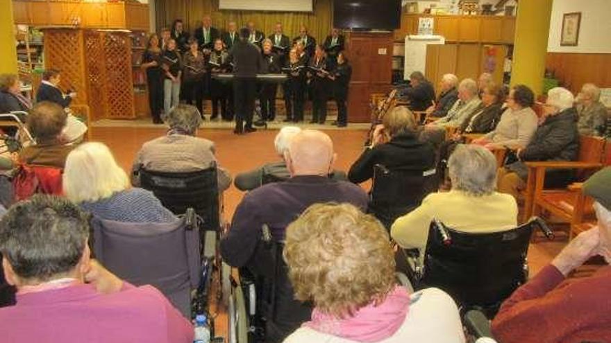 Concierto en la residencia de Cangas de Onís.