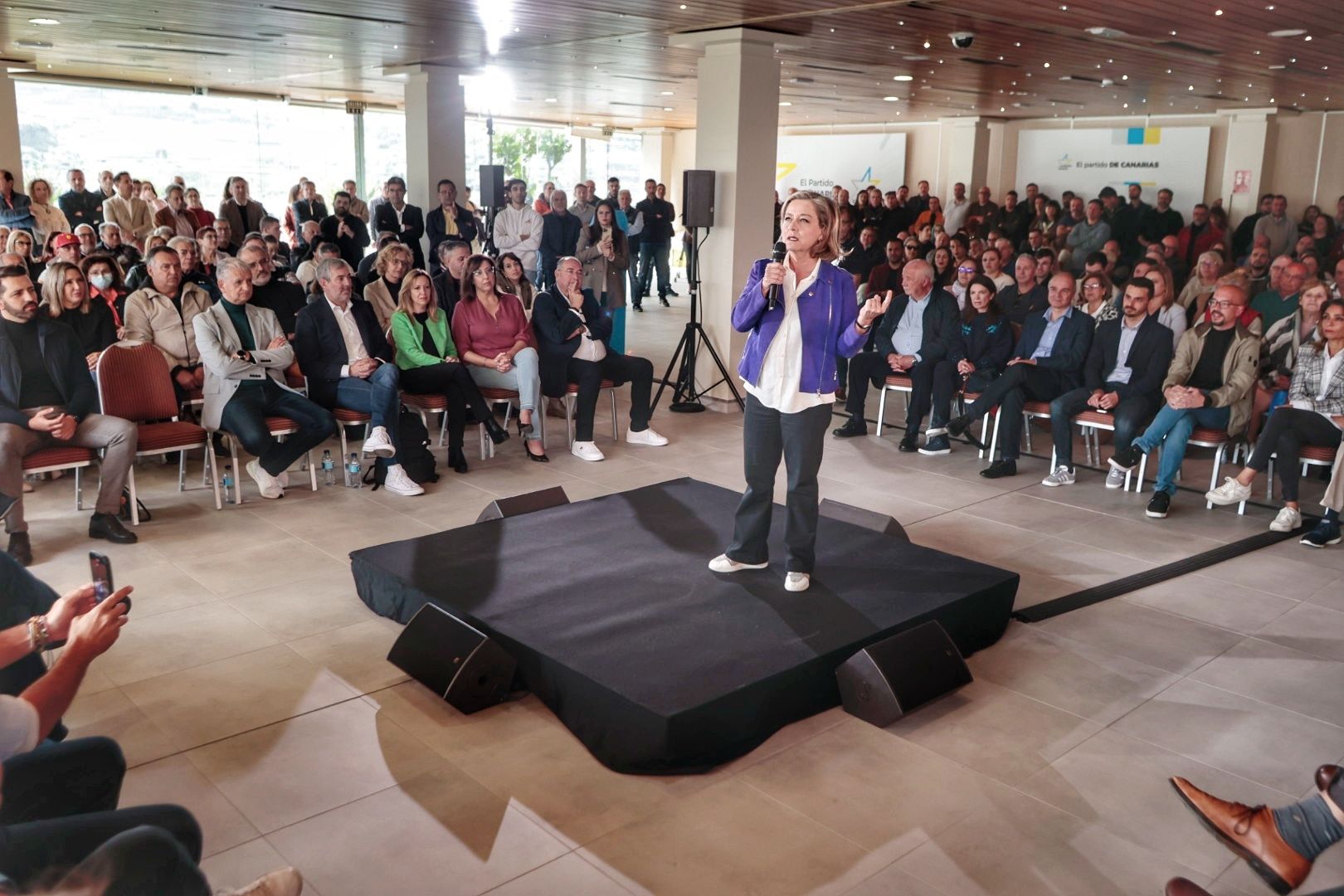 Presentación de Fernando Clavijo como candidato a la Presidencia del Gobierno de Canarias.