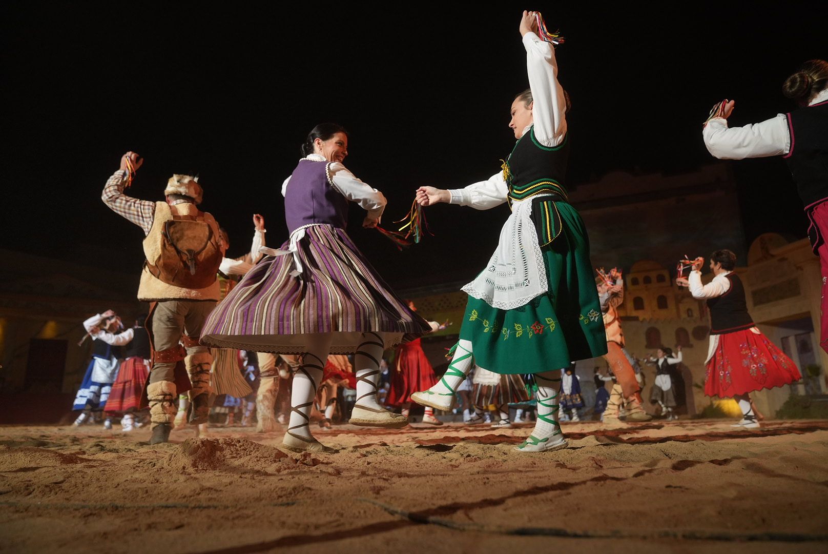 Los vecino de El Viso representan la adoración de los Reyes Magos