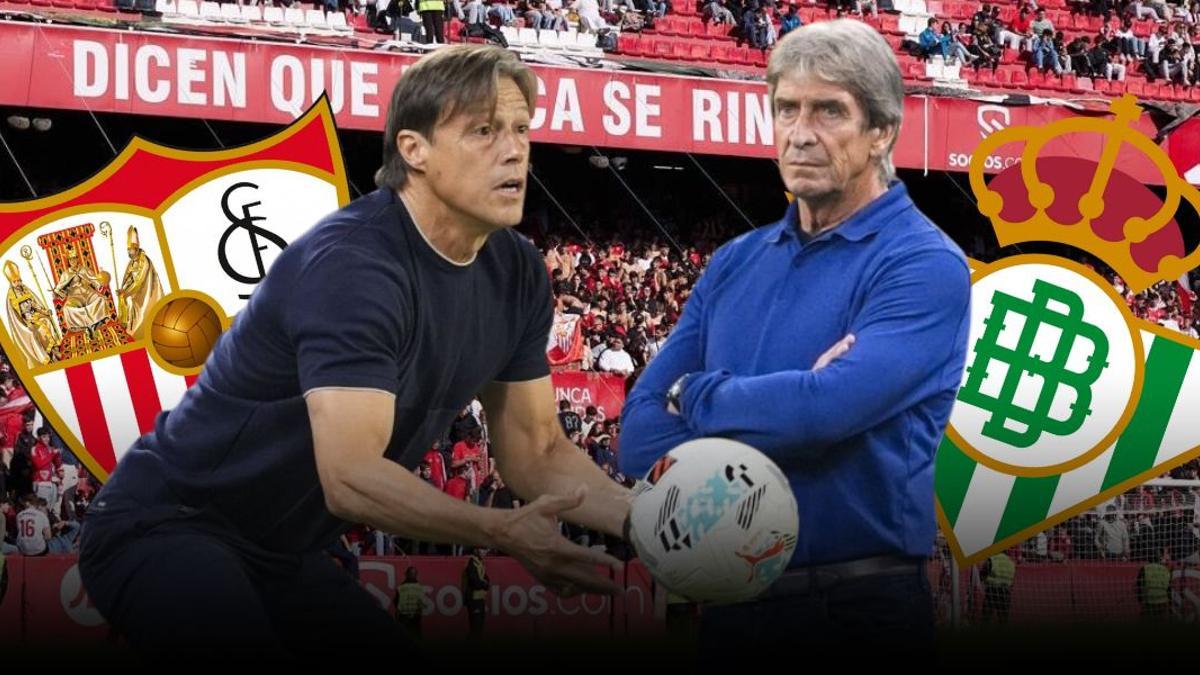 Almeyda y Pellegrini, montaje El Correo de Andalucía