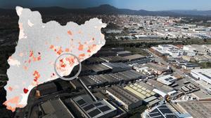 Polígonos industriales de Catalunya.