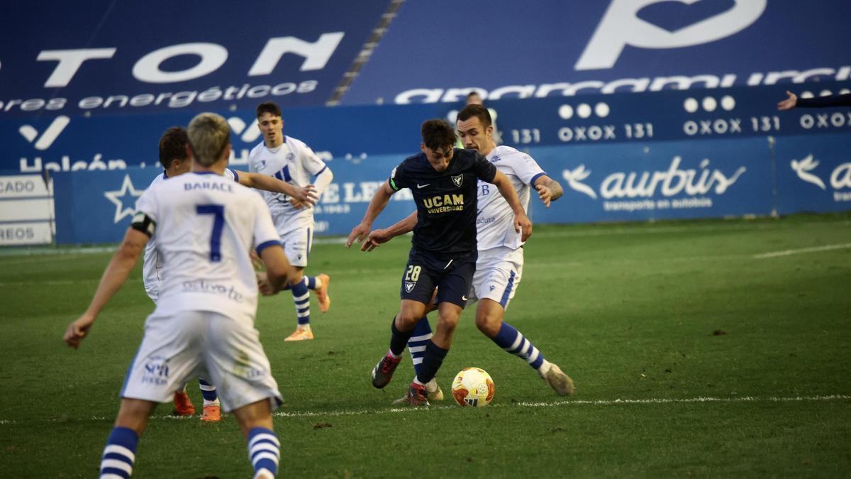 Las imágenes del UCAM Murcia - Extremadura.