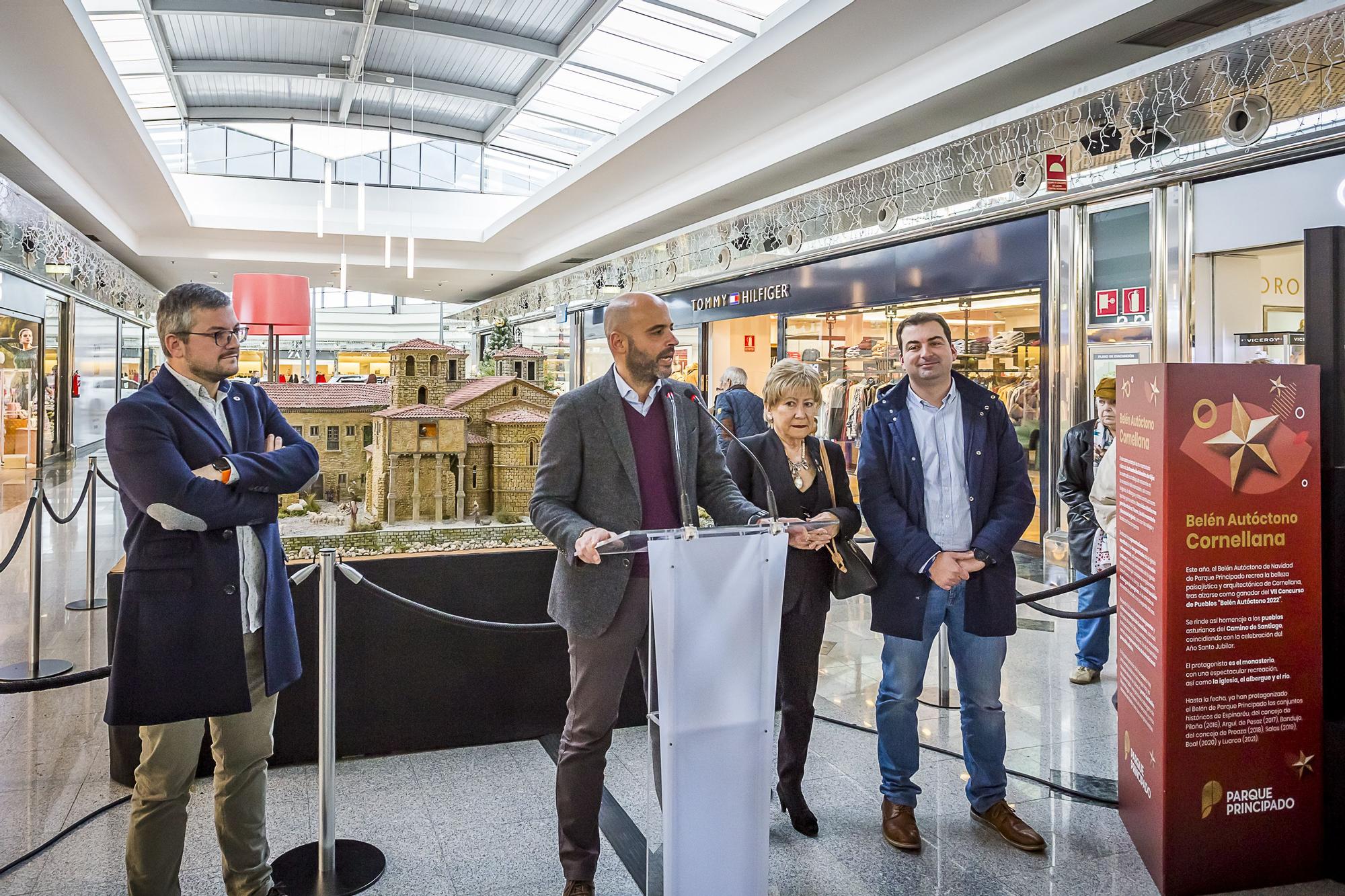 Parque Principado estrena belén dedicado a Cornellana