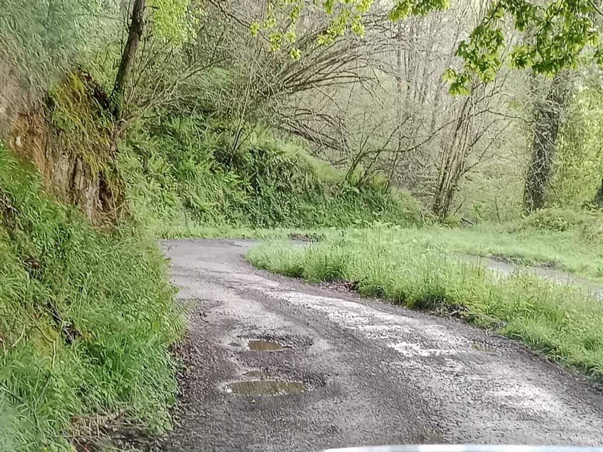 Estado de las carreteras de Piloña