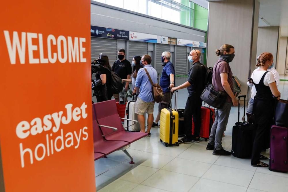 Vuelo piloto de la aerolínea EasyJet a Ibiza