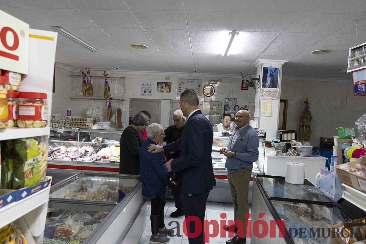 Corporación, Cofradía y Bandos realizan la 'Pedimenta' en Caravaca