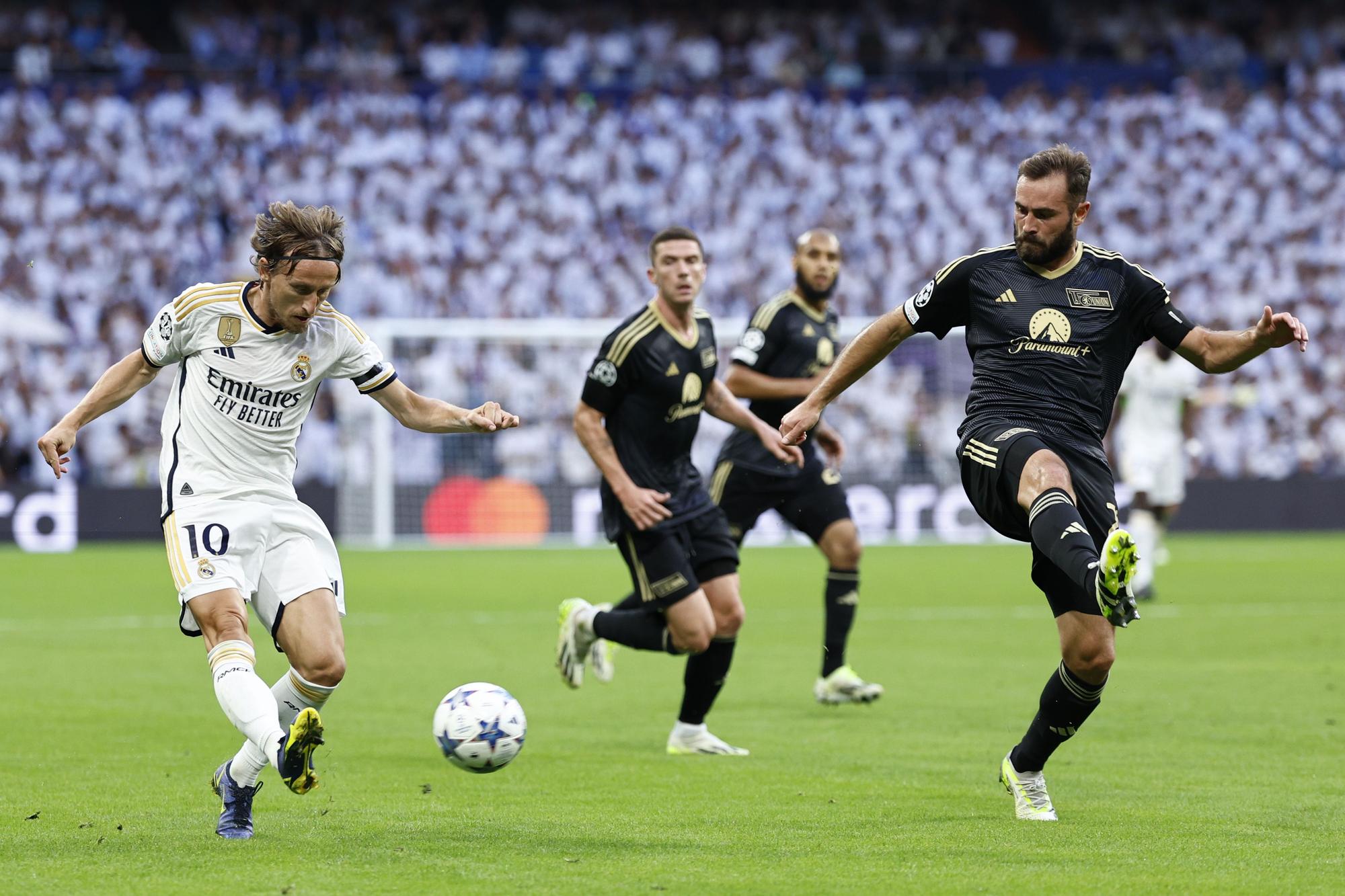 Real Madrid y Union Berlín empatan al descanso (0-0)