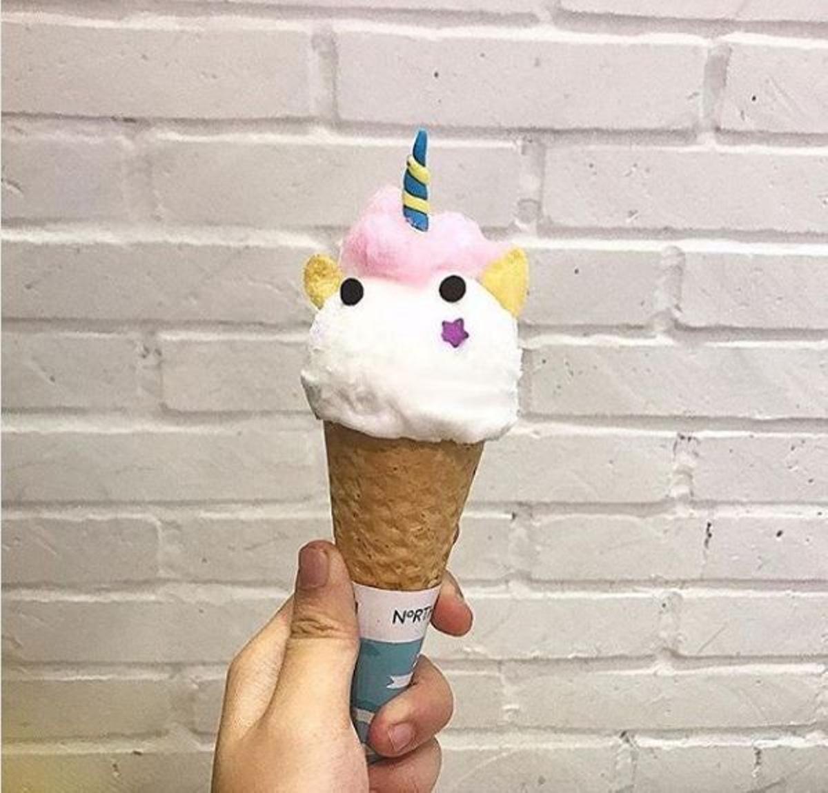 Helado unicornio