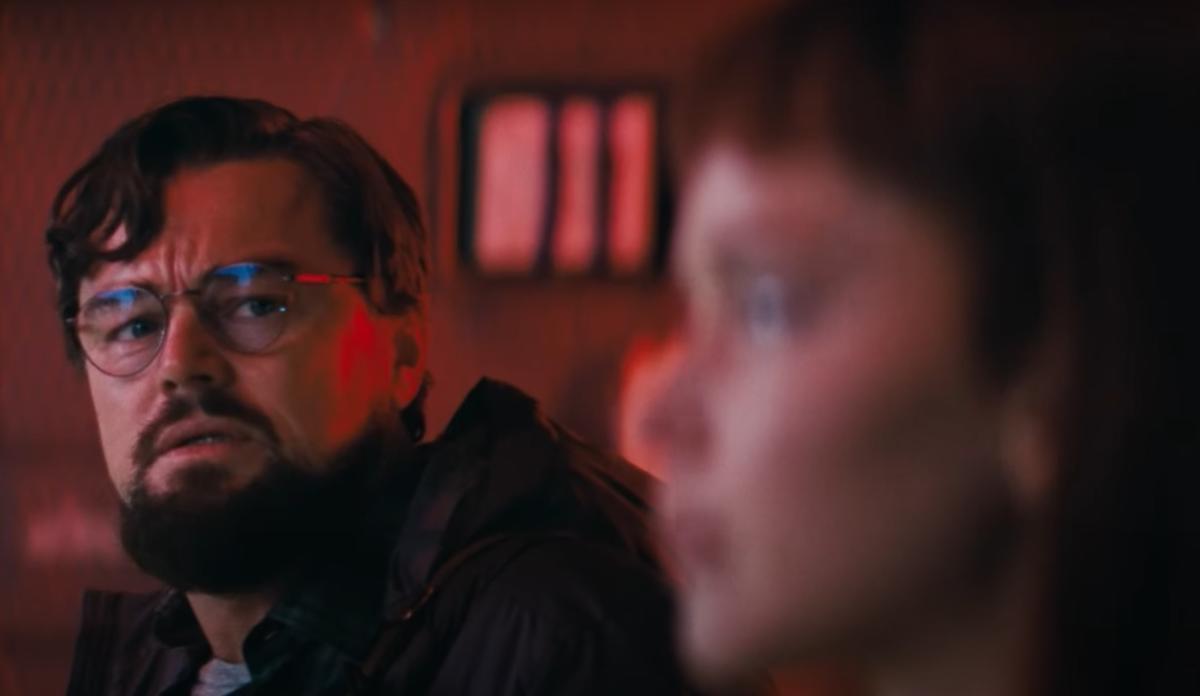 Leonardo DiCaprio en 'Don't look Up', una película de Netflix.