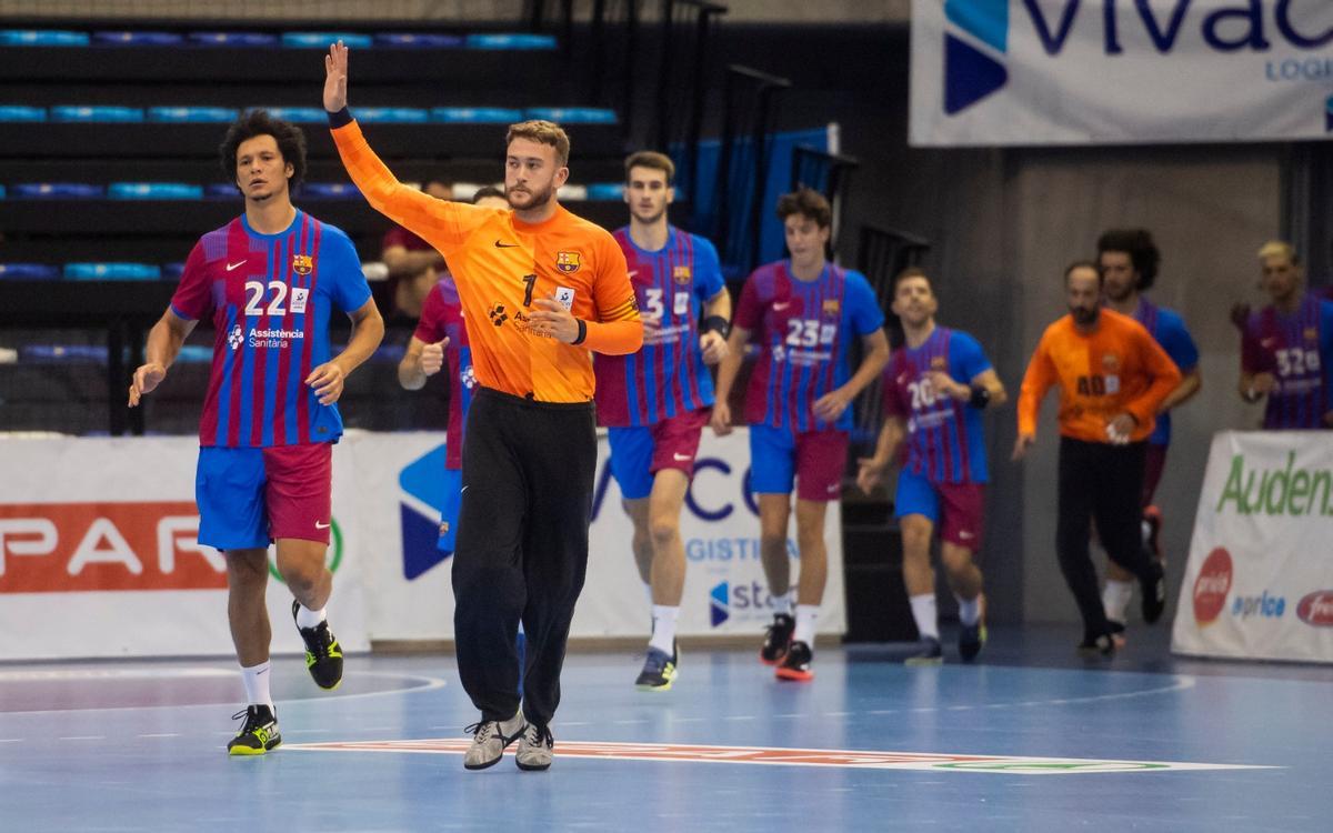 Pérez de Vargas con el Barça