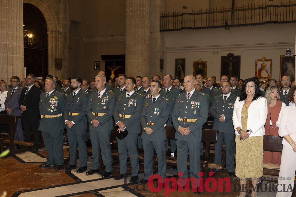 Así se ha vivido el día de la patrona de la Guardia Civil en Caravaca