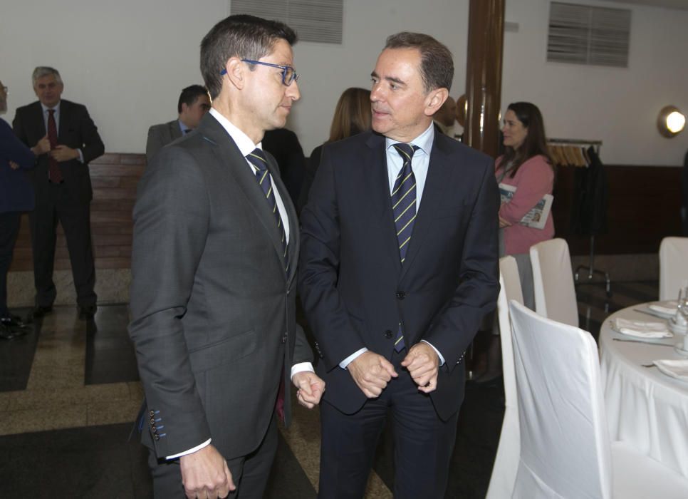 Desayuno con Duran i Lleida en el Maestral