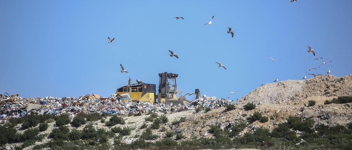 Vertedero en la provincia de Alicante