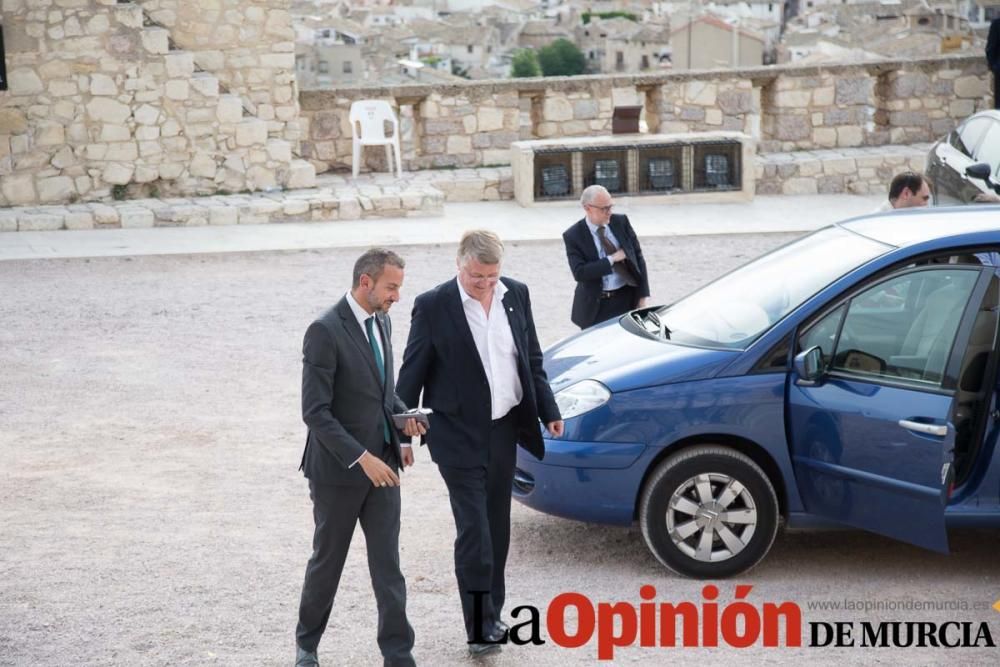 Visita de Markku Markkula a Caravaca