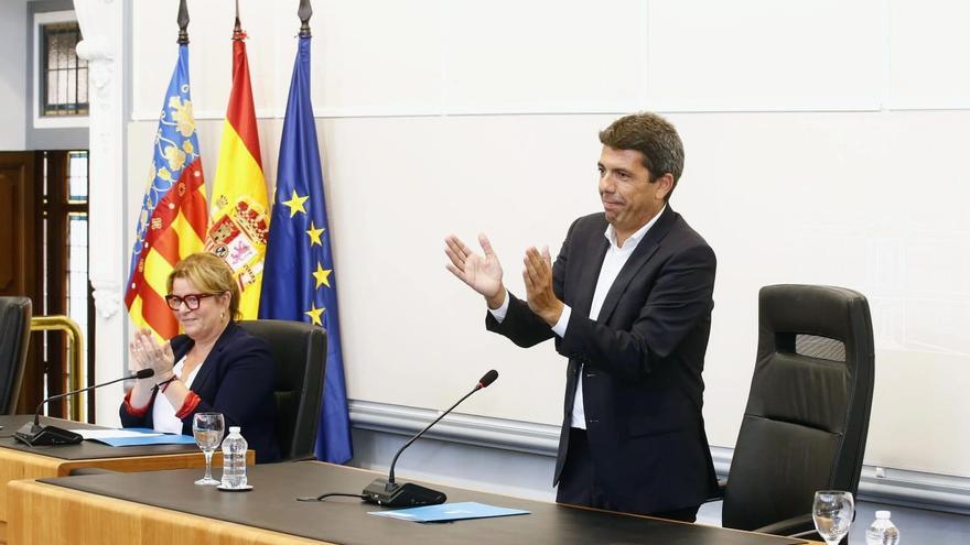 Mazón dimite de la Diputación de Alicante y promete seguir mirando al sur desde la Generalitat