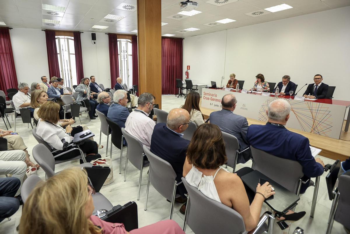 Reunión de los gerentes de las universidades españolas, este jueves en Alicante