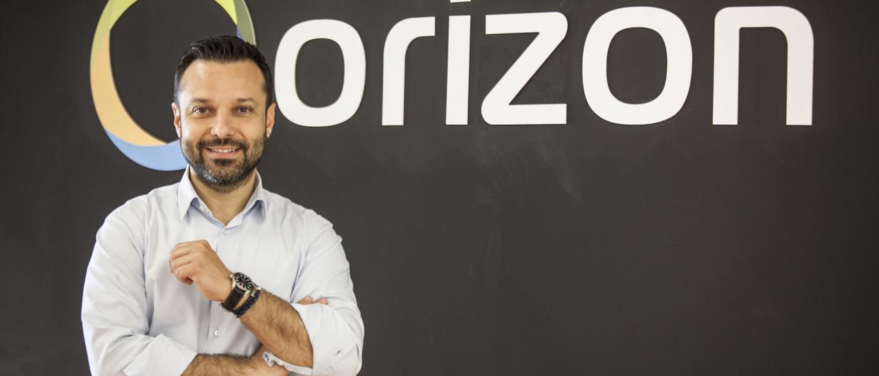 El CEO de la tecnológica alicantina Orizon, Ángel Pineda.