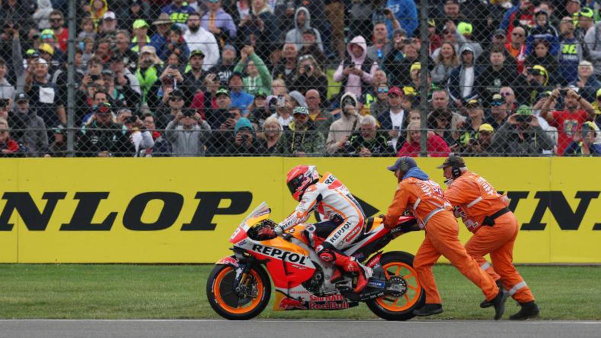 Márquez: «He arruïnat el GP de Martín i he de flagel·lar-me per això»
