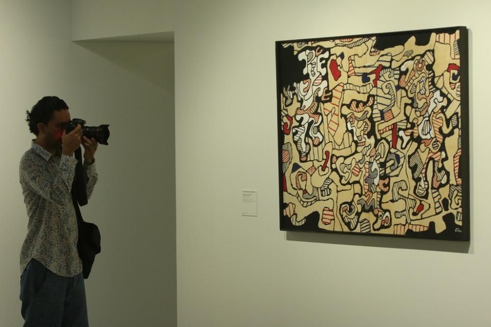 Exposición de Jean Dubuffet en el Centre Pompidou.