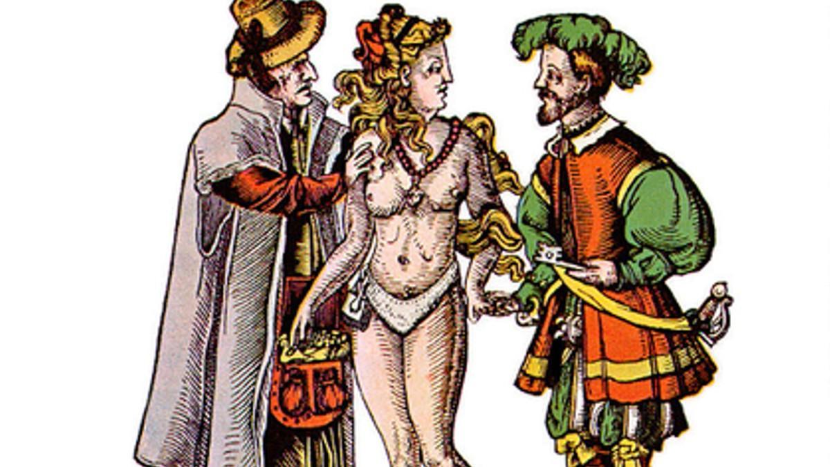 En la edad media, la continencia femenina se obtenía con cinturones de castidad.