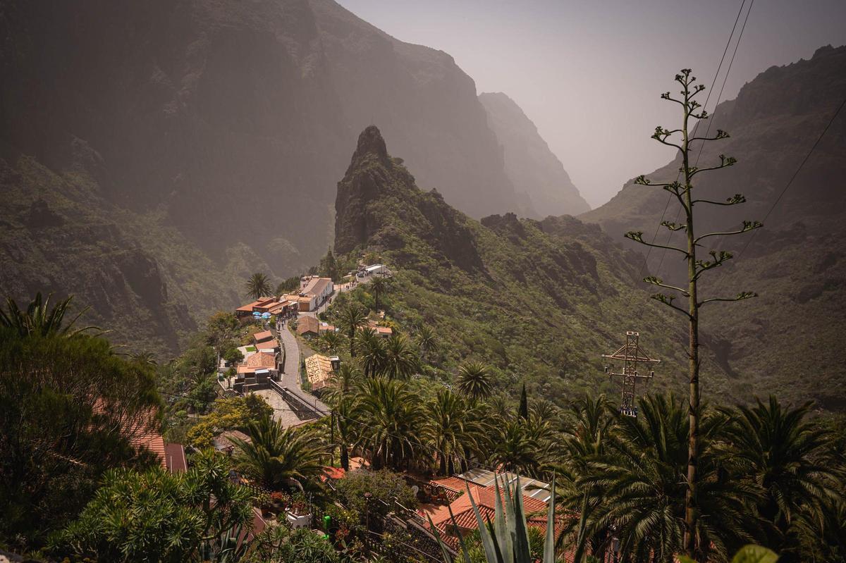 La calima 'inunda' Masca