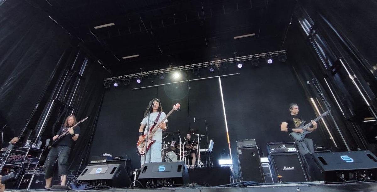 Los primeros conciertos de la jornada de ayer. | Santos Álvarez