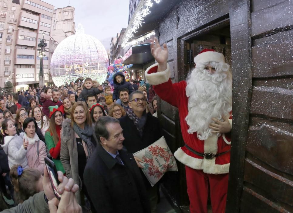 Visitas a la casa de Papá Noel.