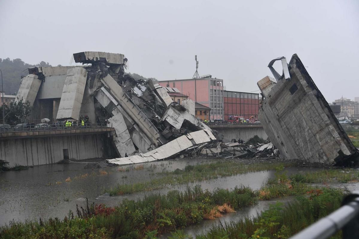 La tragedia de Génova en imágenes