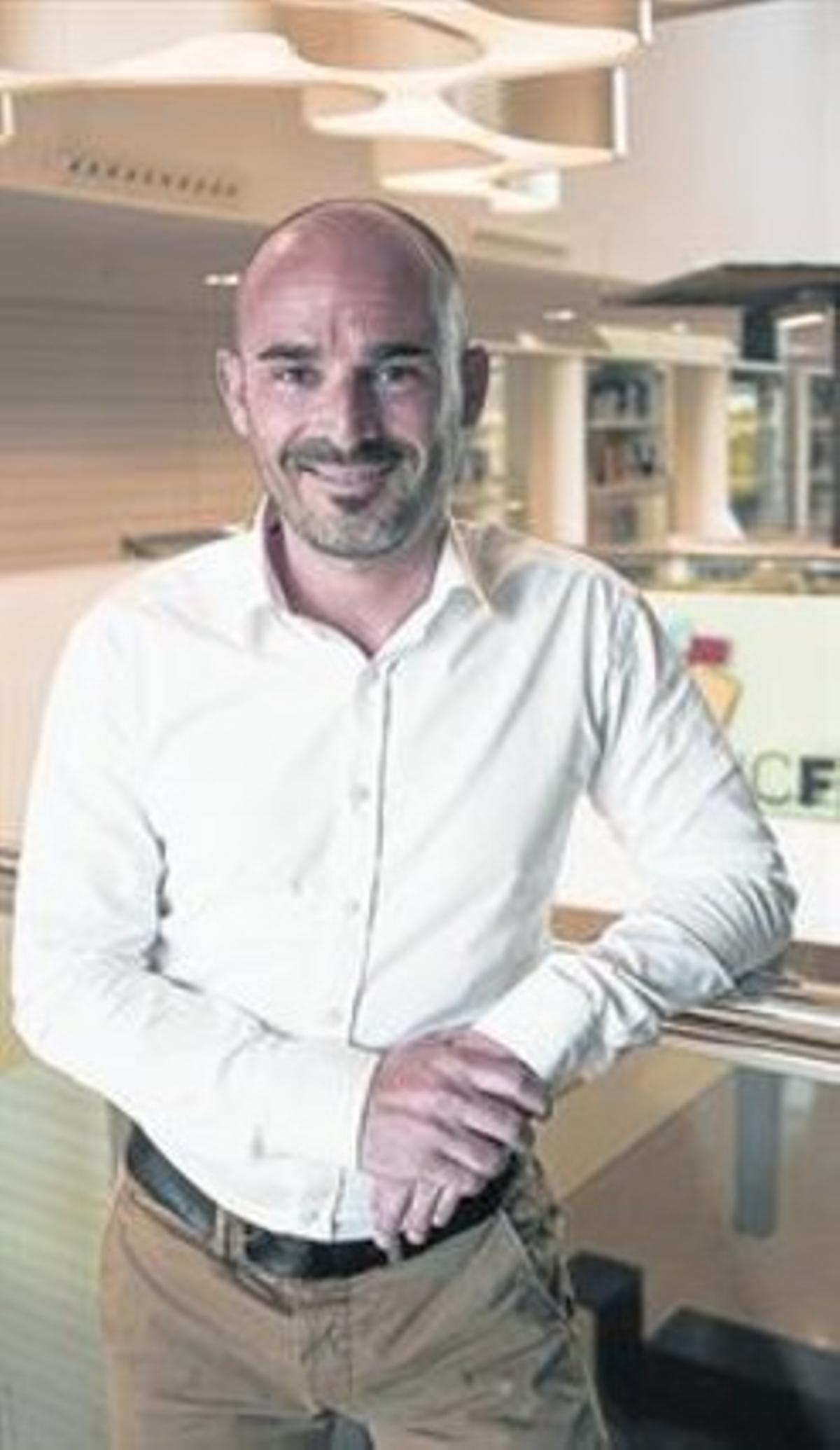 El físic Romain Quidant, a l’Institut de Ciències Fotòniques (ICFO).