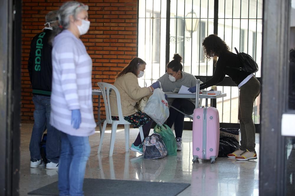 Coronavirus. El colegio mayor Séneca abre sus puerta para las personas sin hogar