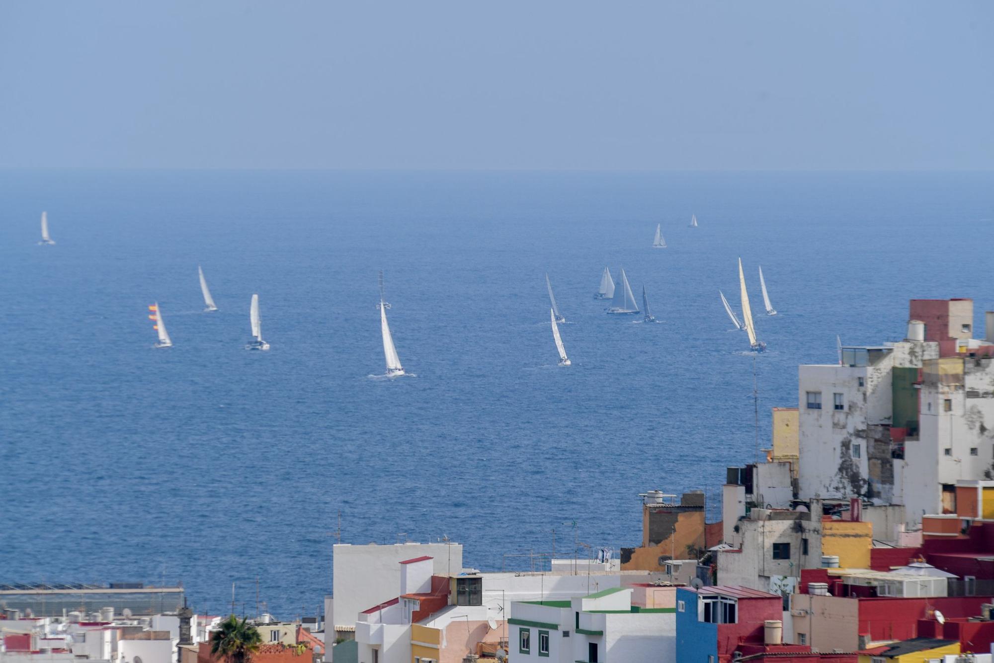 Salida de la regata ARC 2021 de Las Palmas de Gran Canaria