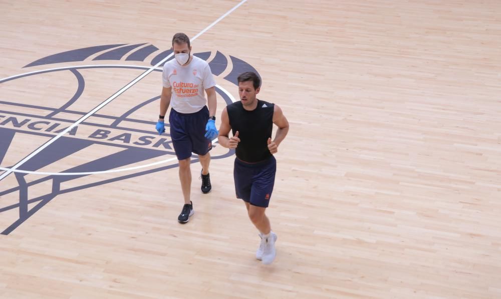 Primer entrenamiento Valencia Basket