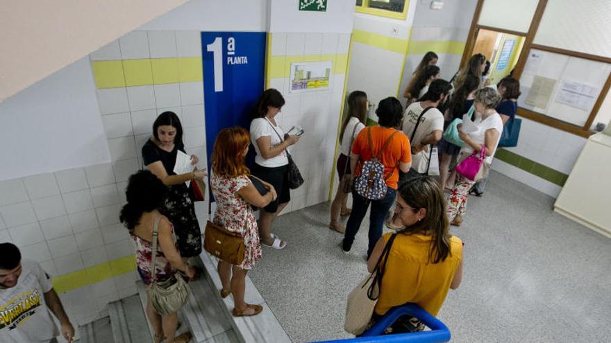 Alumnado en la Escuela de Idiomas de Alicante