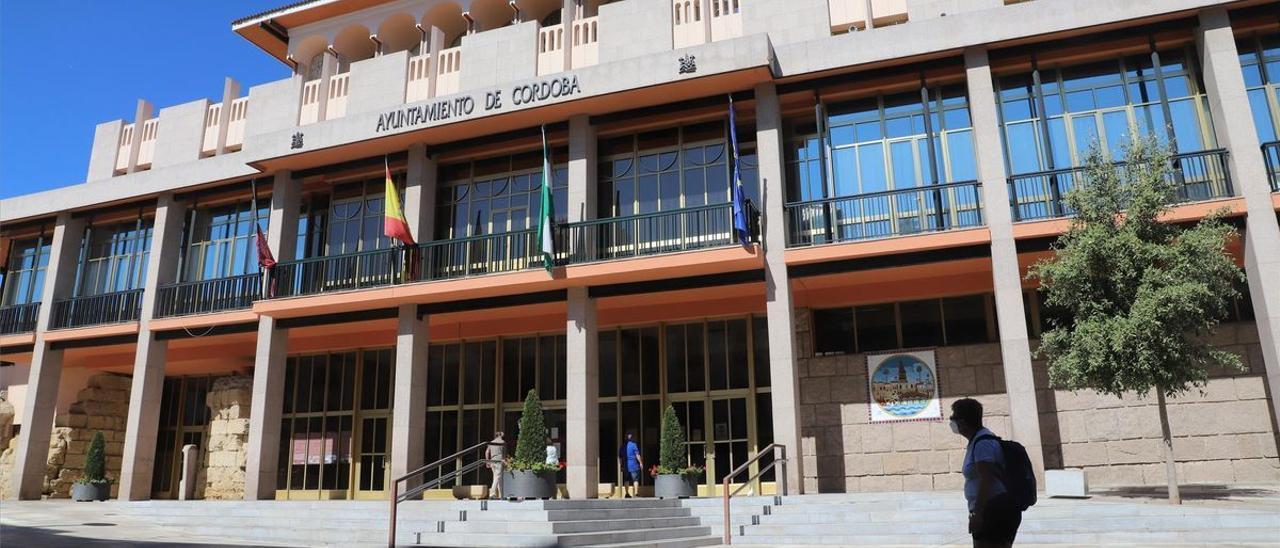 Fachada del Ayuntamiento de Córdoba.