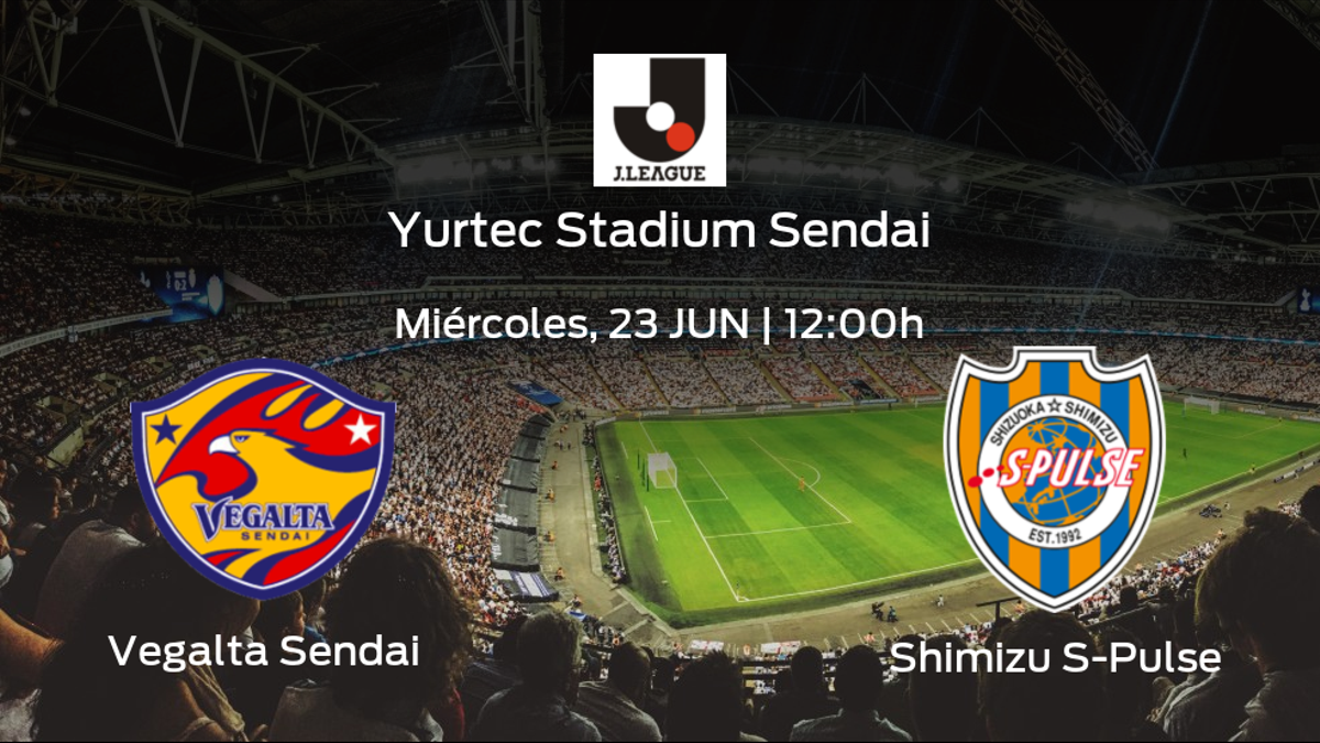 Jornada 19 de Liga Japonesa J1: previa del duelo Vegalta Sendai - Shimizu S-Pulse