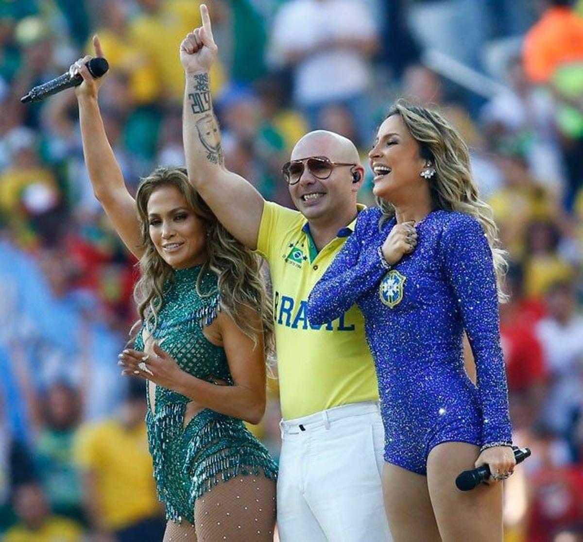 Jennifer Lopez, Pitbull y Cláudia Leitte
