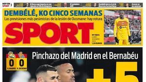 Las portadas de la prensa deportiva de hoy