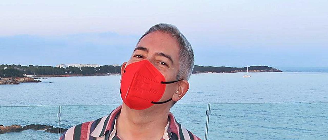 Boris Izaguirre, en una reciente  visita a Santa Eulària.