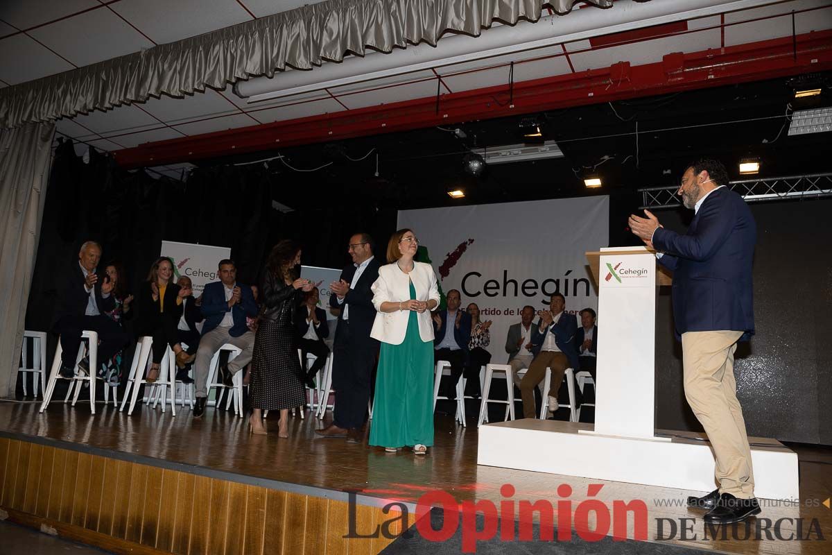 Elecciones 28M: Presentación de la lista de X Cehegín