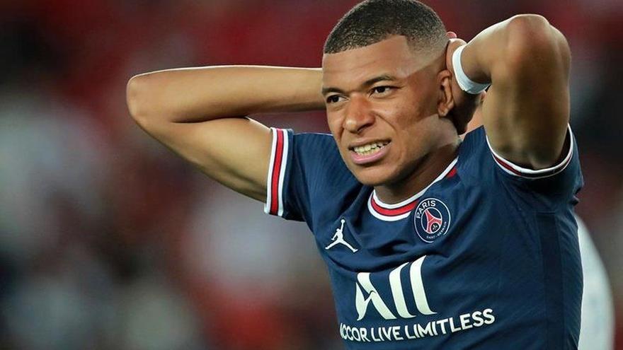 Mbappé amb el PSG esta temporada